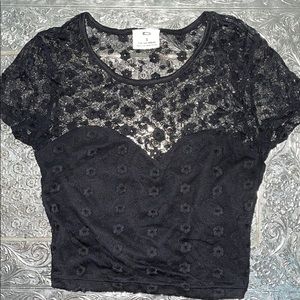 Urban Outfitters Pins & Needles Lace Crop Top